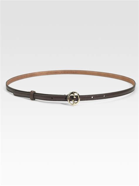 gucci belt skinny|skinny Gucci belt women.